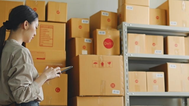 Manually counting inventory to prep ABC analysis