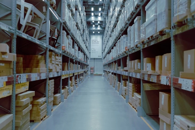 Small business warehouse